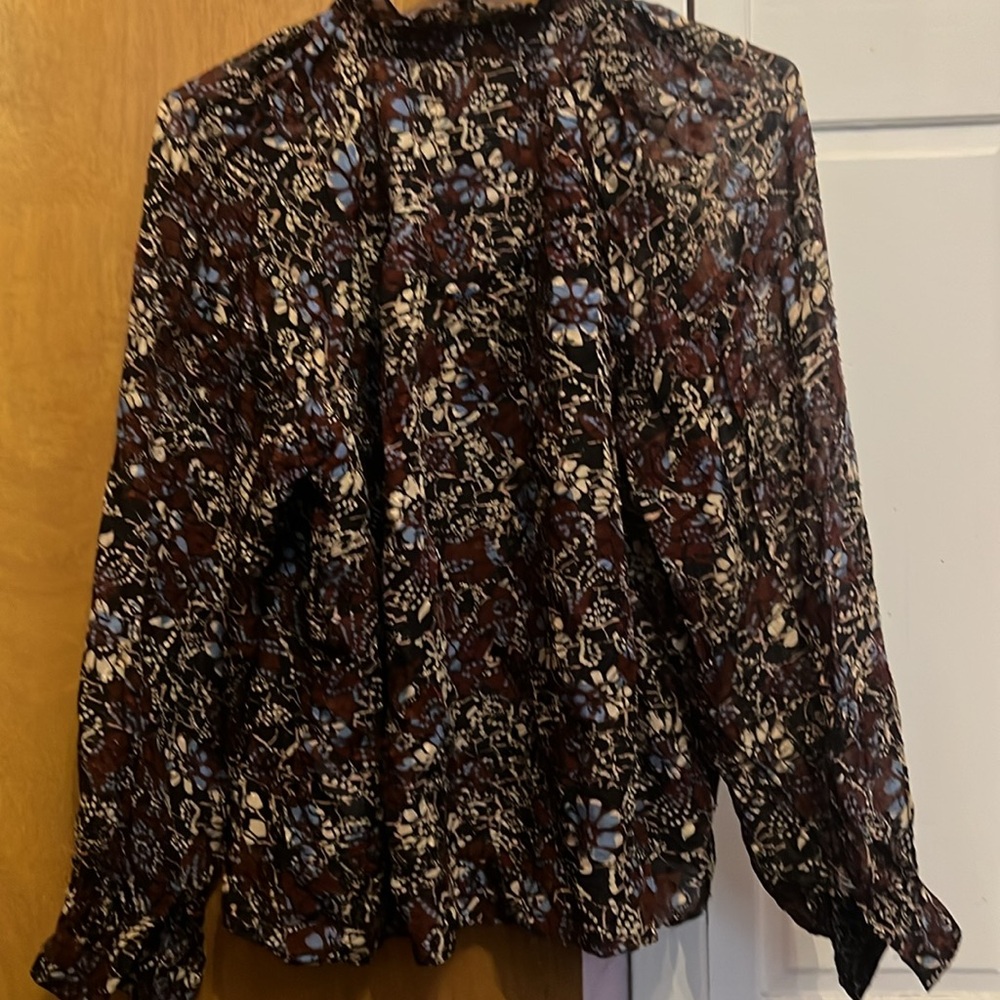 Bash Brown Based Pullover. Has Flecks In Black Bl… - image 7